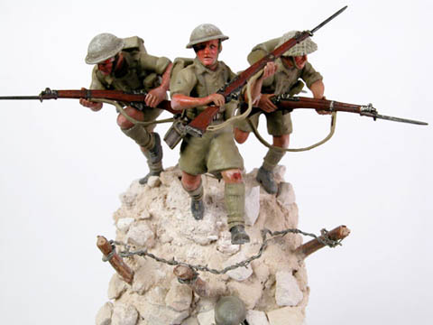 ANZAC's for diorama  